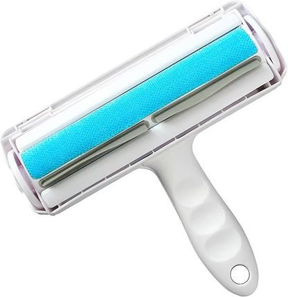 Premium Reusable Pet Hair Removal Roller – Effectively Eliminates Dog and Cat Fur from Sofas, Carpets, Beds, and Car Seats – Adhesive-Free Design